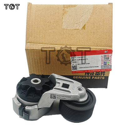 PC200-8 Belt Tensioner Pulley Komatsu Belt tensioning Wheel 3936213
