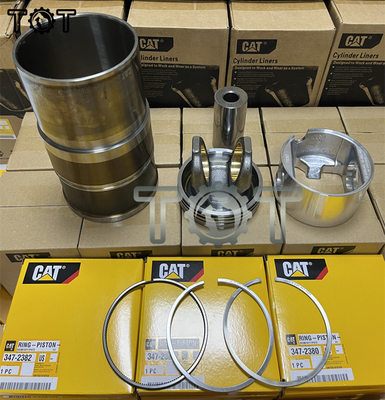 E329 Suku Cadang Mesin Diesel 3306 C7 C9 C13 C15 C18 Cylinder Liner Piston Ring Liner Kit