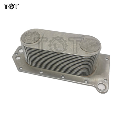 Suku cadang Mesin Diesel Excavator Inti Pendingin Oli 6CT 6D114 3974815 3918175 3906296