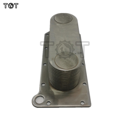 Suku cadang Mesin Diesel Excavator Inti Pendingin Oli 6CT 6D114 3974815 3918175 3906296