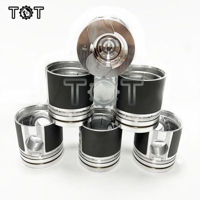 Suku Cadang Mesin Ekskavator Doosan DH300-5 DH300-7 DH370-7 Cylinder Liner Piston Ring Liner Set