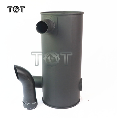 E320C S6KT Excavator Engine Exhaust Muffler Pencegahan Karat Muffler erpillar