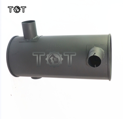 E320C S6KT Excavator Engine Exhaust Muffler Pencegahan Karat Muffler erpillar