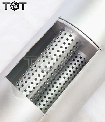 E320C S6KT Excavator Engine Exhaust Muffler Pencegahan Karat Muffler erpillar