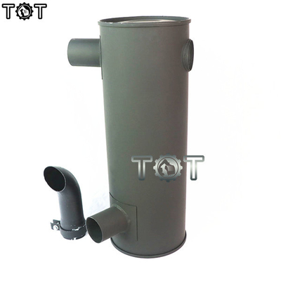 KATO HD1250-7 6D22T Mesin Excavator Knalpot Muffler ODM