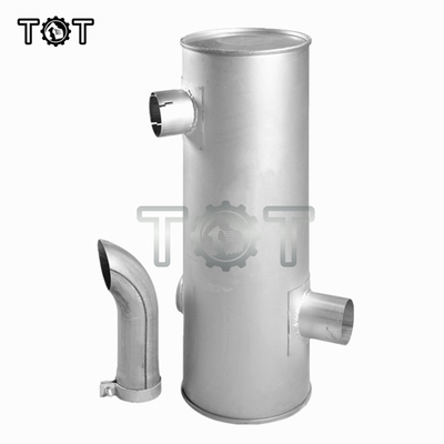 TOT  E325D Excavator 3116 Knalpot Mesin Knalpot ISO9001