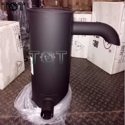 Sumitomo SH200 Engine Exhaust Muffler Belparts Suku Cadang Sistem Pendingin Excavator