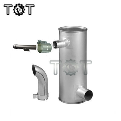 Aluminium Universal Muffler Peredam HD820 HD820-3 HD820-5 KATO Excavator Muffler