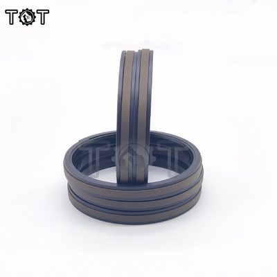 ISO9001 SPGW PTFE Cincin Piston Hidrolik Untuk Mesin Konstruksi