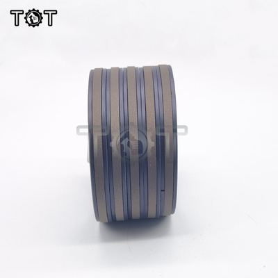 ISO9001 SPGW PTFE Cincin Piston Hidrolik Untuk Mesin Konstruksi