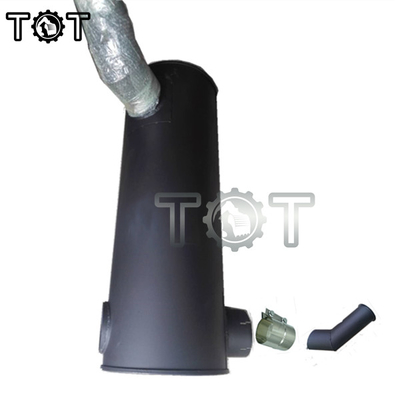 E330C C9 3306 Mesin Excavator Knalpot Knalpot Clamp Peredam