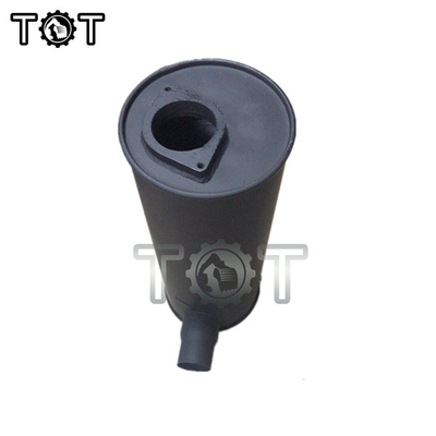PC300-5 6D108 Buldoser Mesin Knalpot Knalpot Aluminium Besi Komatsu Muffler