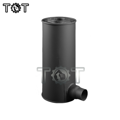 PC300-5 6D108 Buldoser Mesin Knalpot Knalpot Aluminium Besi Komatsu Muffler
