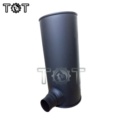 PC300-5 6D108 Buldoser Mesin Knalpot Knalpot Aluminium Besi Komatsu Muffler