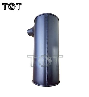 PC300-5 6D108 Buldoser Mesin Knalpot Knalpot Aluminium Besi Komatsu Muffler