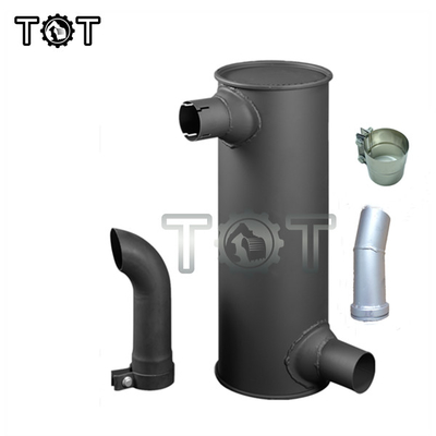Sumitomo PC200-5 6D95 Excavator Muffler Belparts Suku Cadang Sistem Pendingin Excavator
