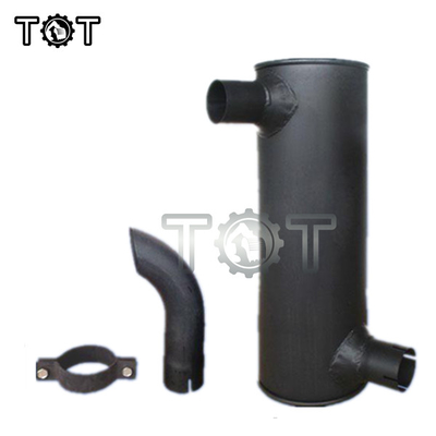 Sumitomo PC200-5 6D95 Excavator Muffler Belparts Suku Cadang Sistem Pendingin Excavator