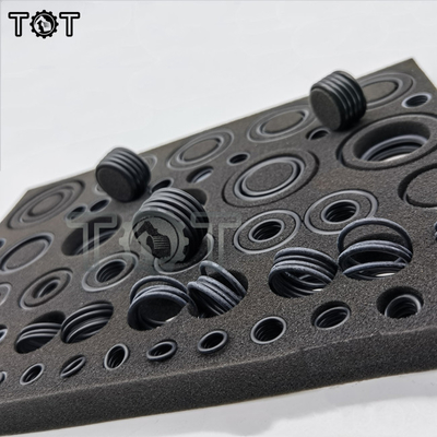 HYUNDAI R220-5 Katup Kontrol Utama Seal Kit Cincin Penyegel NBR Tahan Air